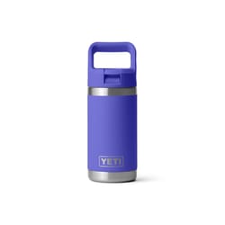 YETI Rambler Jr. 12 oz Ultramarine Violet BPA Free Insulated Kids Water Bottle w/Straw