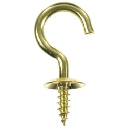 Cup Hooks Screw in 1/2 inch, Pack of 250 Mini Screw in Hooks for Hanging, by Woodpeckers