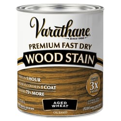 Varathane Premium Aged Wheat Oil-Based Urethane Modified Alkyd Fast Dry Wood Stain 1 qt