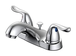 OakBrook Chrome Coastal Pop-up Bathroom Sink Faucet 4 in.