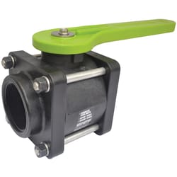 Green Leaf 2 in. Polypropylene FNPT Ball Valve Full Port