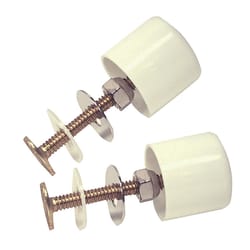 Danco Toilet Bolts and Caps White Brass/Plastic