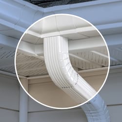 Vinyl Gutters End Caps Downspouts At Ace Hardware