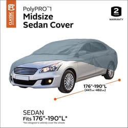 Classic Accessories Gray Car Cover 1 pk