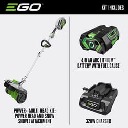 EGO Power+ Multi-Head System MSS1203 12 in. 56 V Battery Snow Shovel Thrower Kit (Battery & Charger)