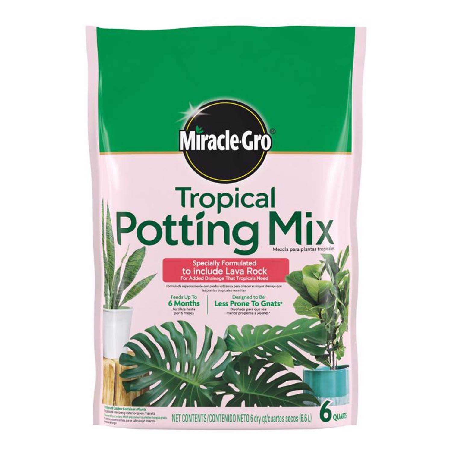 MiracleGro Tropical Cacti, Citrus and Palm Potting Mix 6 qt Ace Hardware