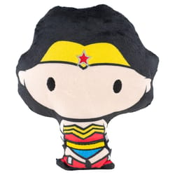 Buckle-Down DC Comics Multicolored Plush Chibi Wonder Woman Standing Pose Squeaky Dog Toy 1 pk