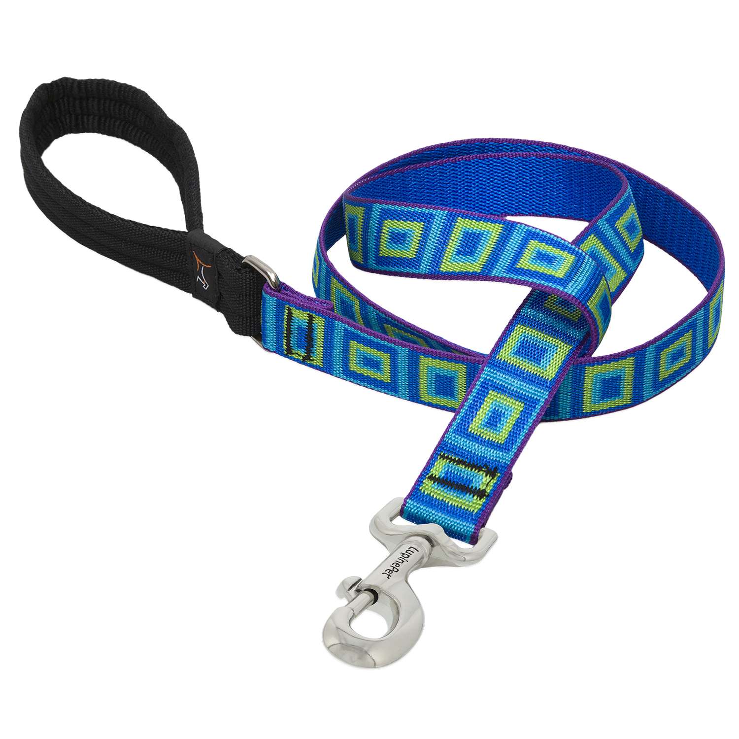 Lupine Pet  Original Designs  Multicolor  Down Under  Nylon  Dog  Leash 