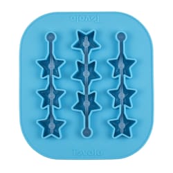 Tovolo Star Swizzle Blue Silicone Stick Ice Mold