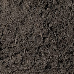 Locally Sourced Shredded Deep Forest Brown Hardwood Mulch 2 cu ft