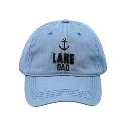 Pavilion Man Out Lake Dad Baseball Cap Cadet Blue One Size Fits Most