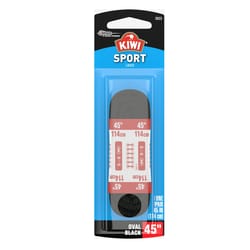 Kiwi Sport 45 in. Black Athletic Shoe Laces