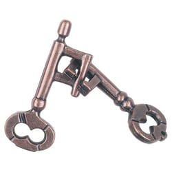 University Games Hanayama Key Puzzle Bronze 2 pc