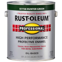 Rust-Oleum Indoor and Outdoor Gloss Hunter Green Enamel Protective Paint 1 gal