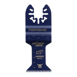 Norske Uni-Fit 1-1/4 in. Bi-Metal Japanese Tooth Oscillating Blade Hardwood 1 each