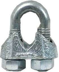 Campbell Electrogalvanized Malleable Iron Wire Rope Clip 1-1/2 in. L
