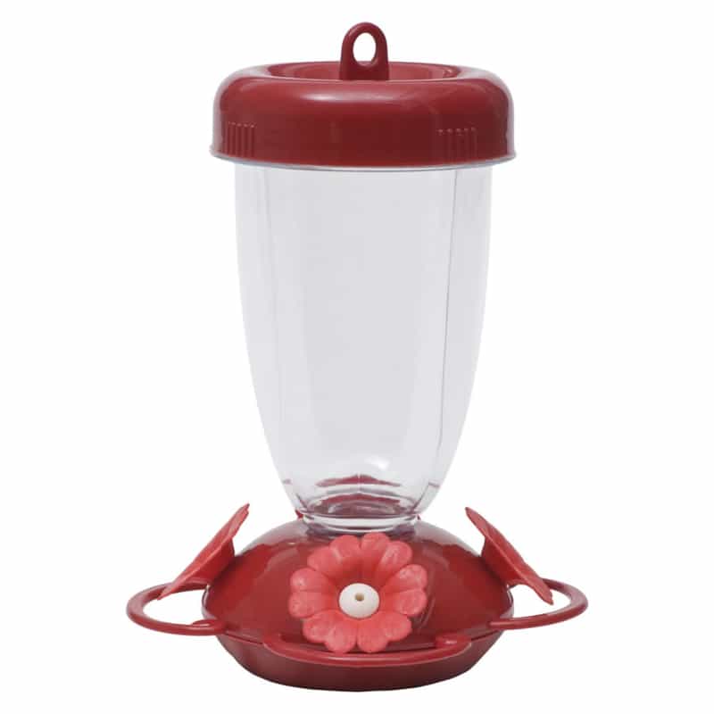 PerkyPet Hummingbird 16 oz. Plastic Nectar Feeder 4 ports Ace Hardware