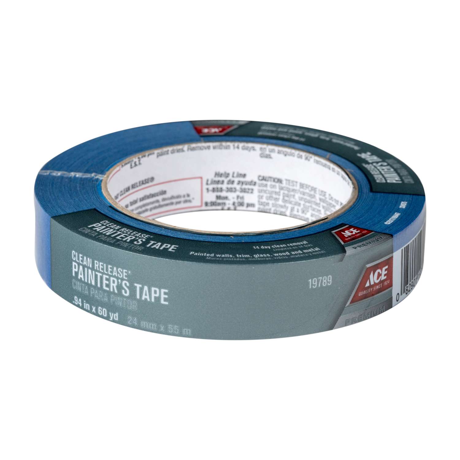 Ace 0.94 in. W X 60 yd L Blue Medium Strength Painter's Tape 1 pk - Ace ...