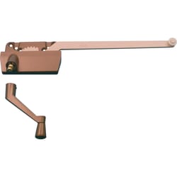 Prime-Line Bronze Steel Right Single-Arm Casement Window Operator For Truth