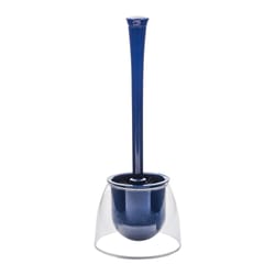 Wenko Fiesta Toilet Brush Holder Blue