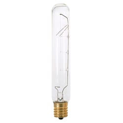 Satco 25 W T6.5 Tubular Incandescent Bulb E17 (Intermediate) Soft White 1 pk
