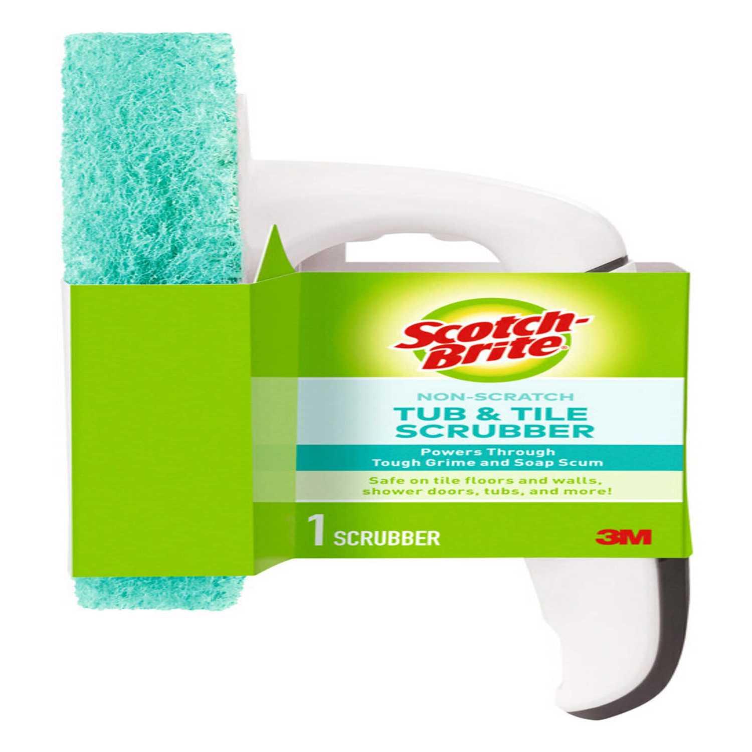 3M Scotch-Brite Non-Scratch Scrubber Sponge For Bath and Tile 1 pk