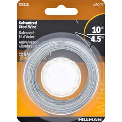 HILLMAN 100 ft. L Galvanized Steel 22 Ga. Wire