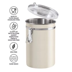 OGGI 62 oz Gray Clamp Canister 1 pk