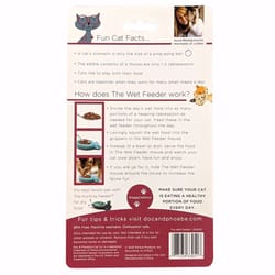 Spot Doc & Phoebe The Wet Feeder Blue Mouse Plastic Pet Feeder For Cats
