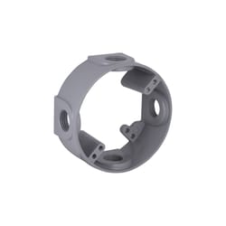 Bell 16.3 cu in Round Aluminum Box Extension Gray