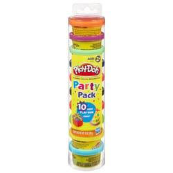 Hasbro Play-Doh Party Pack Tube Multicolored 10 pc