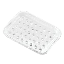 iDesign 5 in. L X 0.7 in. W X 4 in. H PVC Sponge Holder