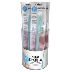 R&M International Corp Blue/White Silicone Slim Spatula