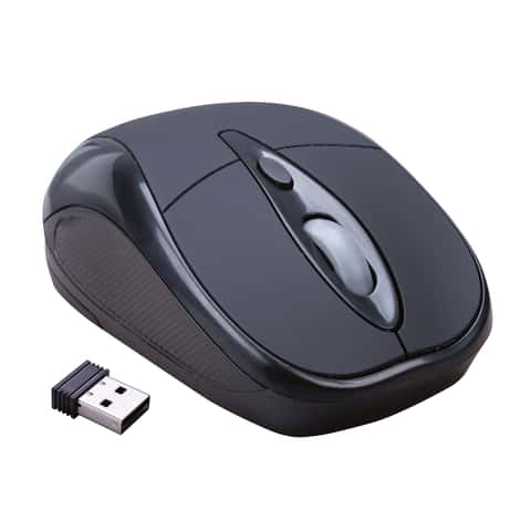 Mouse trap and wireless mouse. A wireless mouse smelling on the