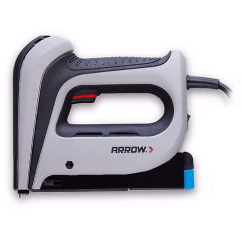 Arrow Fastener DIY Electric 16 Ga. 3/8 in. Staple Gun Gray Arrow Fastener DIY Electric 16 Ga. 3/8 in. Staple Gun Gray