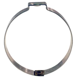 Apollo 1 in to 1 in. SAE 24 Silver Clamp Ring Stainless Steel Band