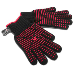 Char-Broil Black/Red Cotton Oven Mitt