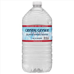 Crystal Geyser Natural Spring Water 1 gal 1 pk