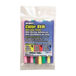 Color Hot Glue Sticks For Mini Glue Gun - 5 Pack (Pick Your Color