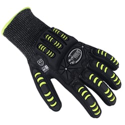 Dead On Men's Work Gloves Black/Yellow L 1 pair