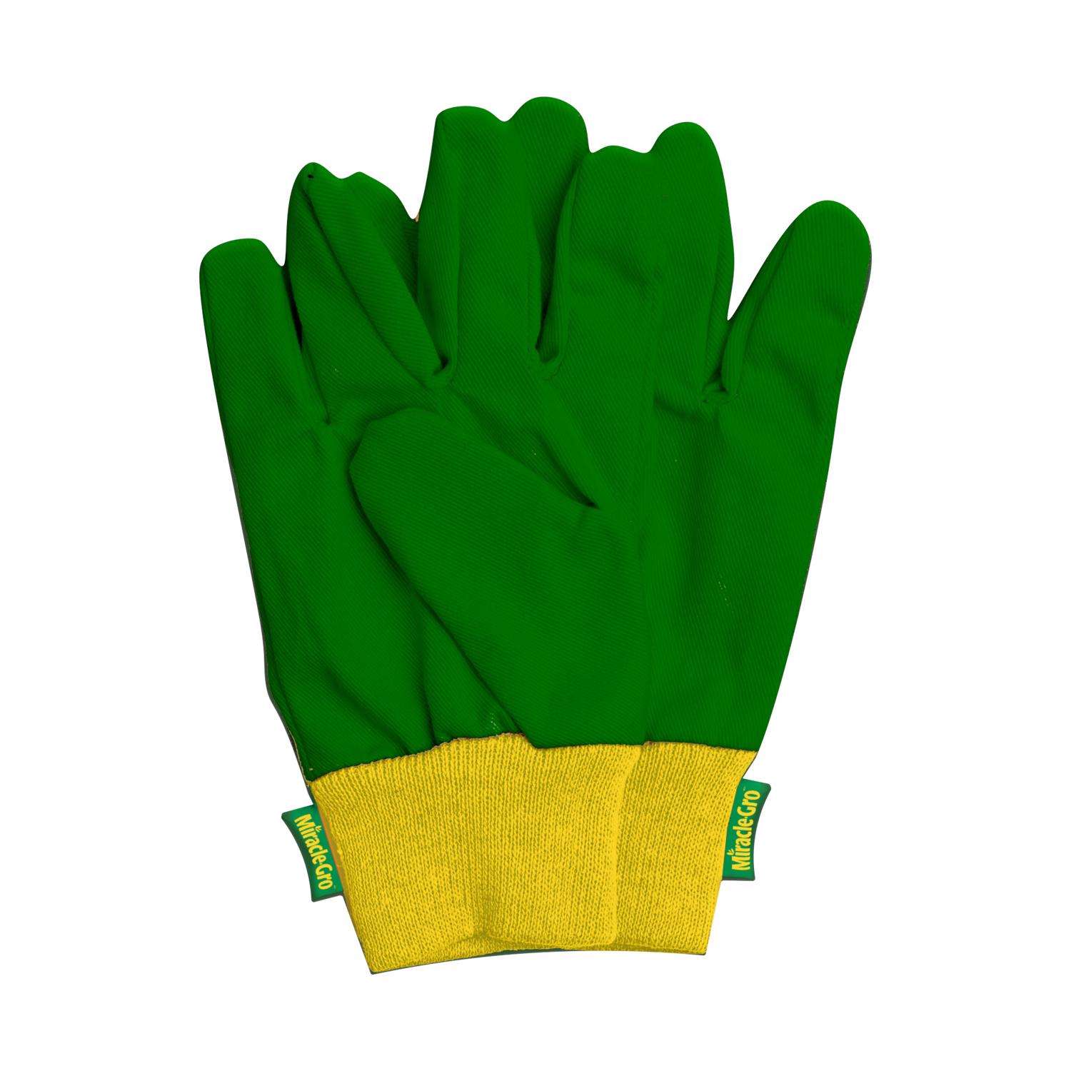 Red Toolbox Miracle Gro Work Gloves Green/Yellow Ace Hardware