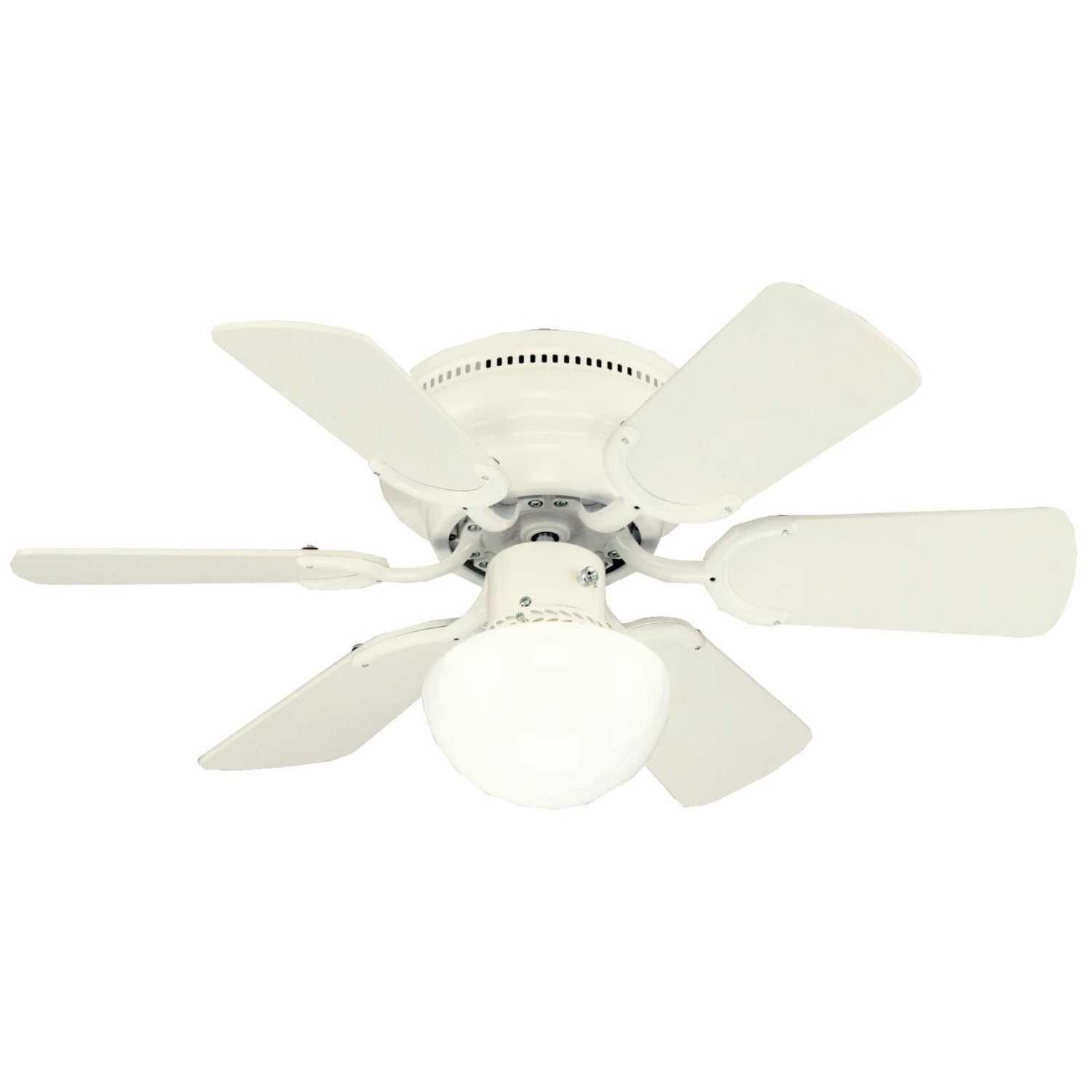 Westinghouse Petite 30 In 6 Blade Indoor Antique White Ceiling