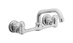 Homewerks Two Handle Chrome Kitchen Faucet