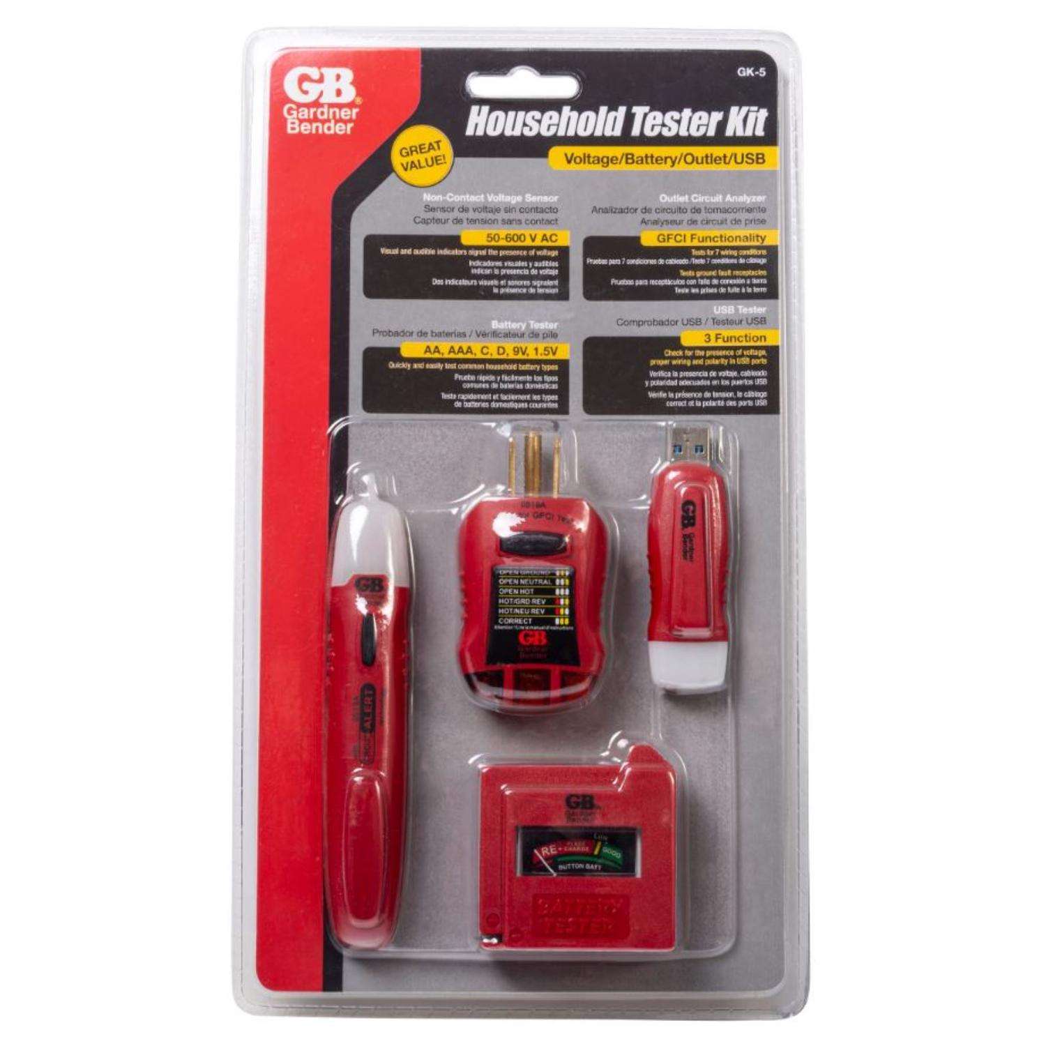 Gardner Bender Electrical Tester Kit 4 pk Ace Hardware