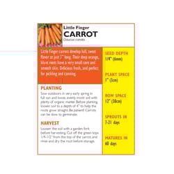 Lake Valley Seed Carrot Seeds
