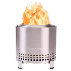 Solo Stove Mesa XL 7 in. W Stainless Steel Round Multi-Fuel Fire Pit with Stand