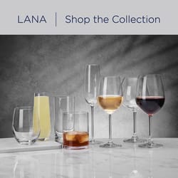 Mikasa 22 oz Clear Glass Lana Wine Glass 3 in. D 4 pc