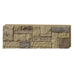 NextStone 43.25 in. L X 15.25 in. W Polyurethane Buff Faux Stone Panel 4 pk