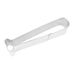 R&M International Corp International Corp 1 in. W X 5 in. L Baseball Bat Cookie Cutter Silver 1 pc