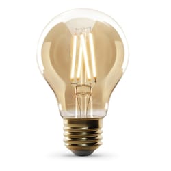 Feit A19 E26 (Medium) LED Bulb Amber Soft White 60 Watt Equivalence 1 pk